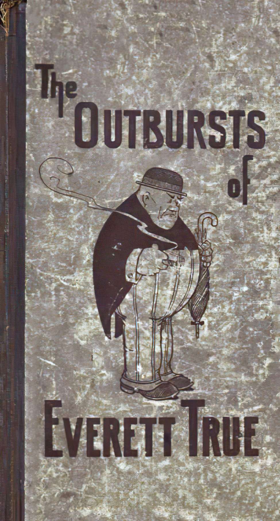 Comic Book Cover For Outbursts of Everett True
