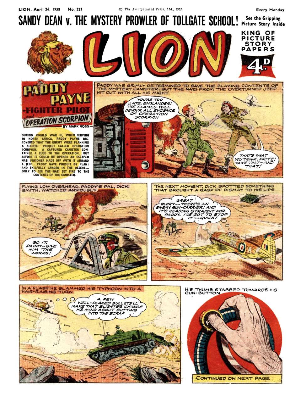 Book Cover For Lion 323