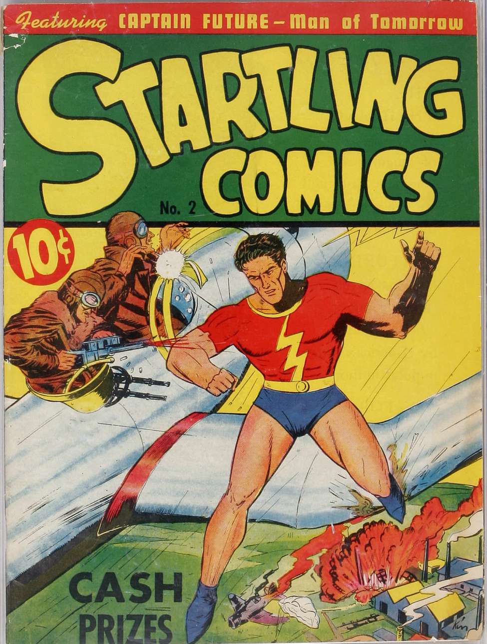 Book Cover For Startling Comics 2