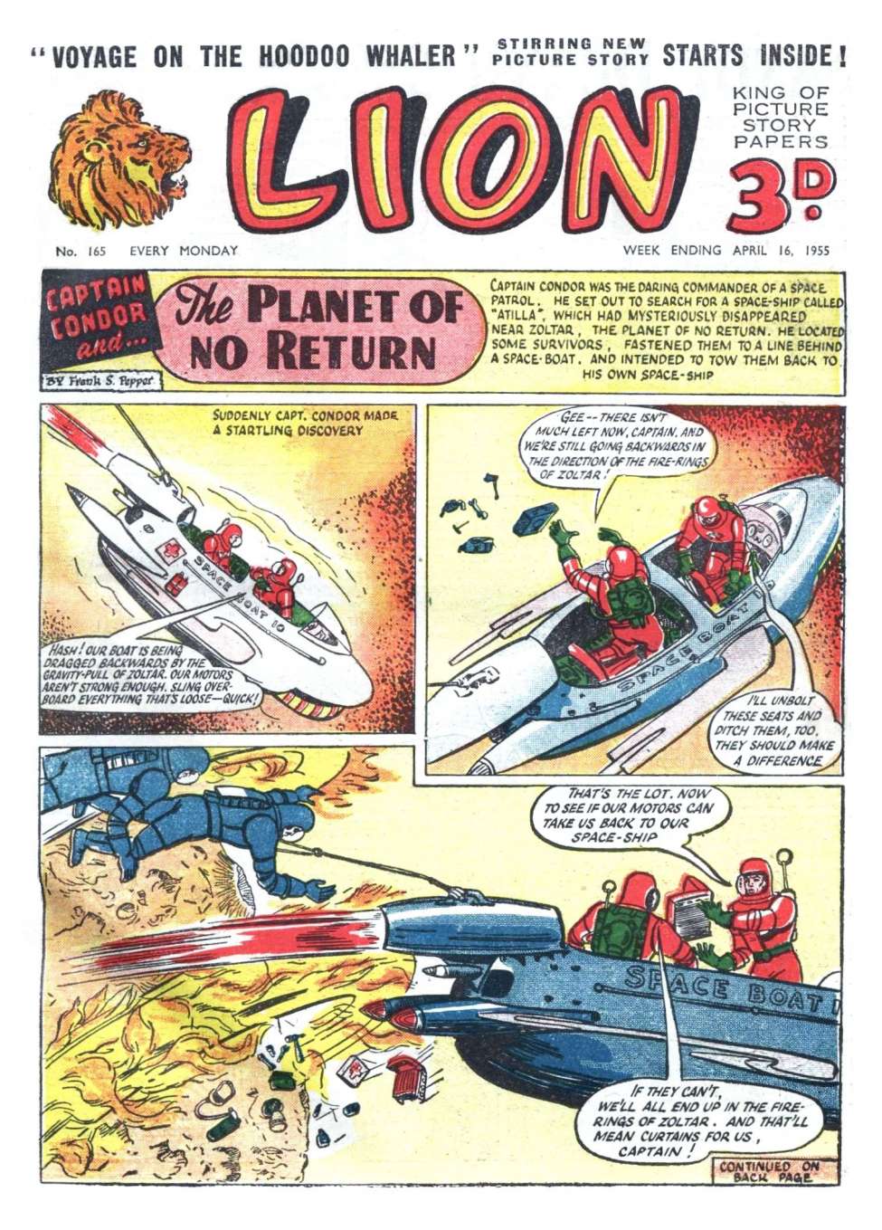 Comic Book Cover For Lion 165