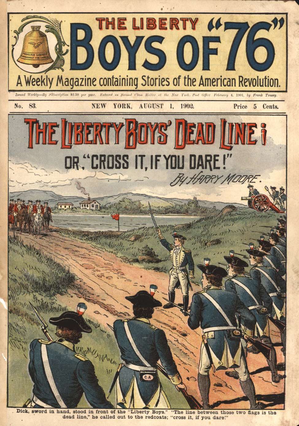 Book Cover For The Liberty Boys of 76 83 - The Liberty Boys' Dead Line