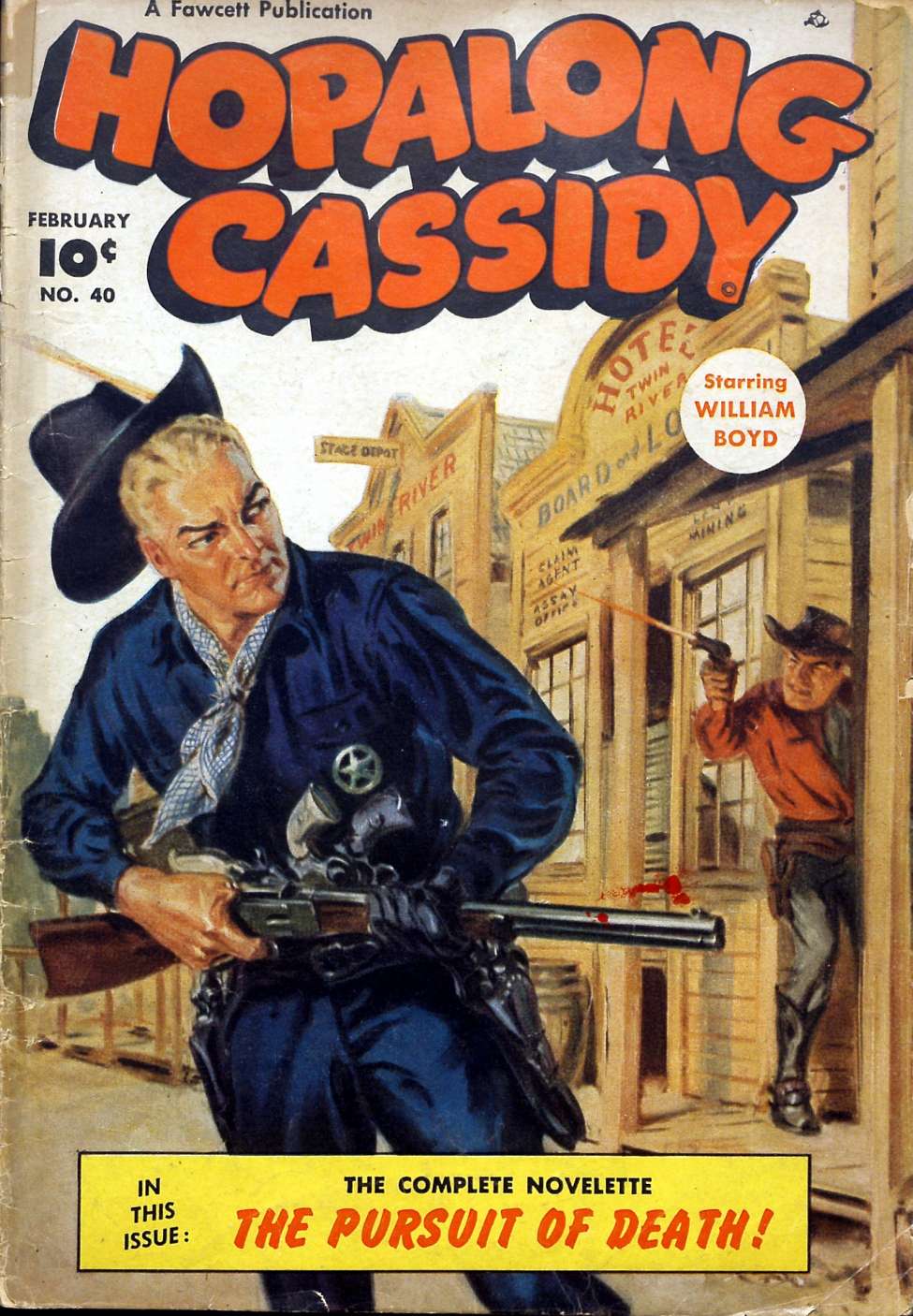 Book Cover For Hopalong Cassidy 40