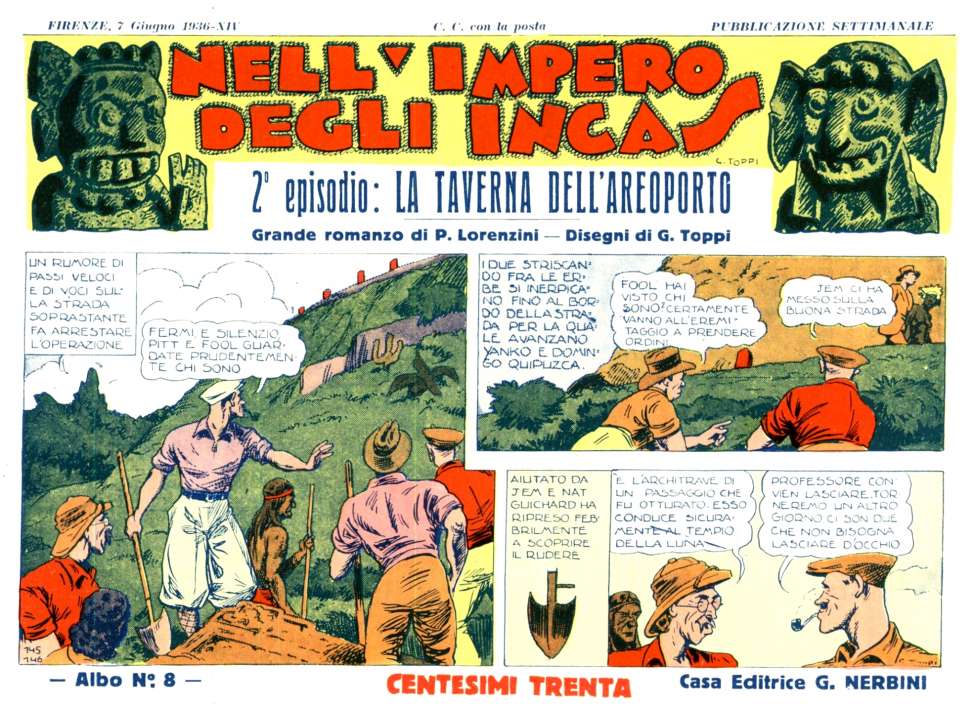 Book Cover For Nell'Impero degli Incas 8 - La Taverna Dell'Aeroporto