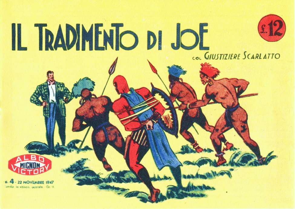 Book Cover For Il Giustiziere Scarlatto 4 - Il Tradimento di Joe
