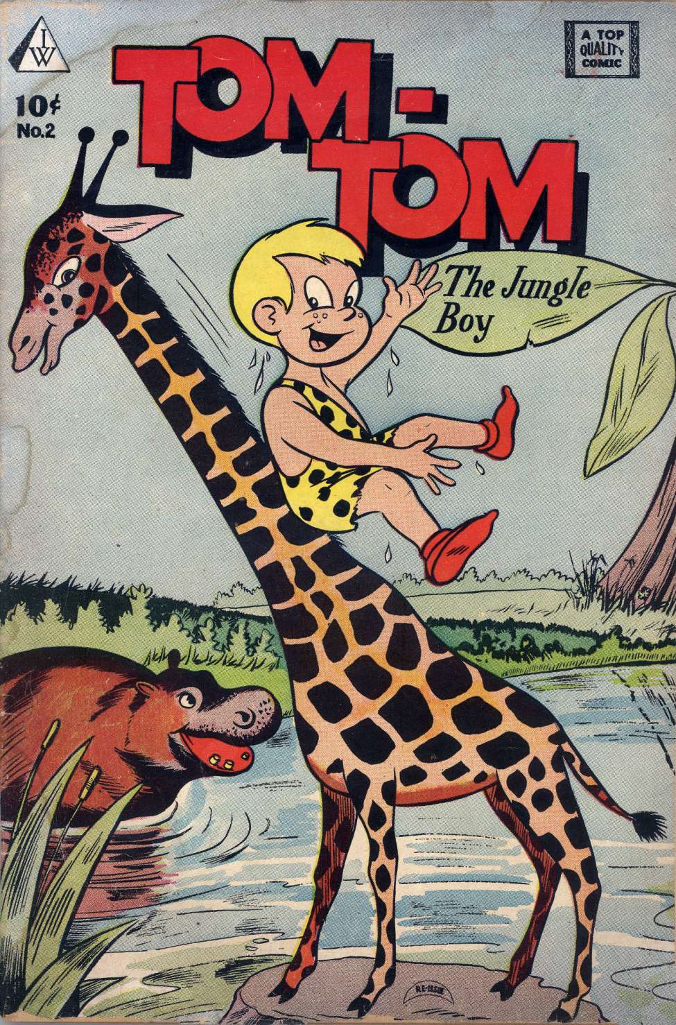 Comic Book Cover For Tom-Tom the Jungle Boy 2