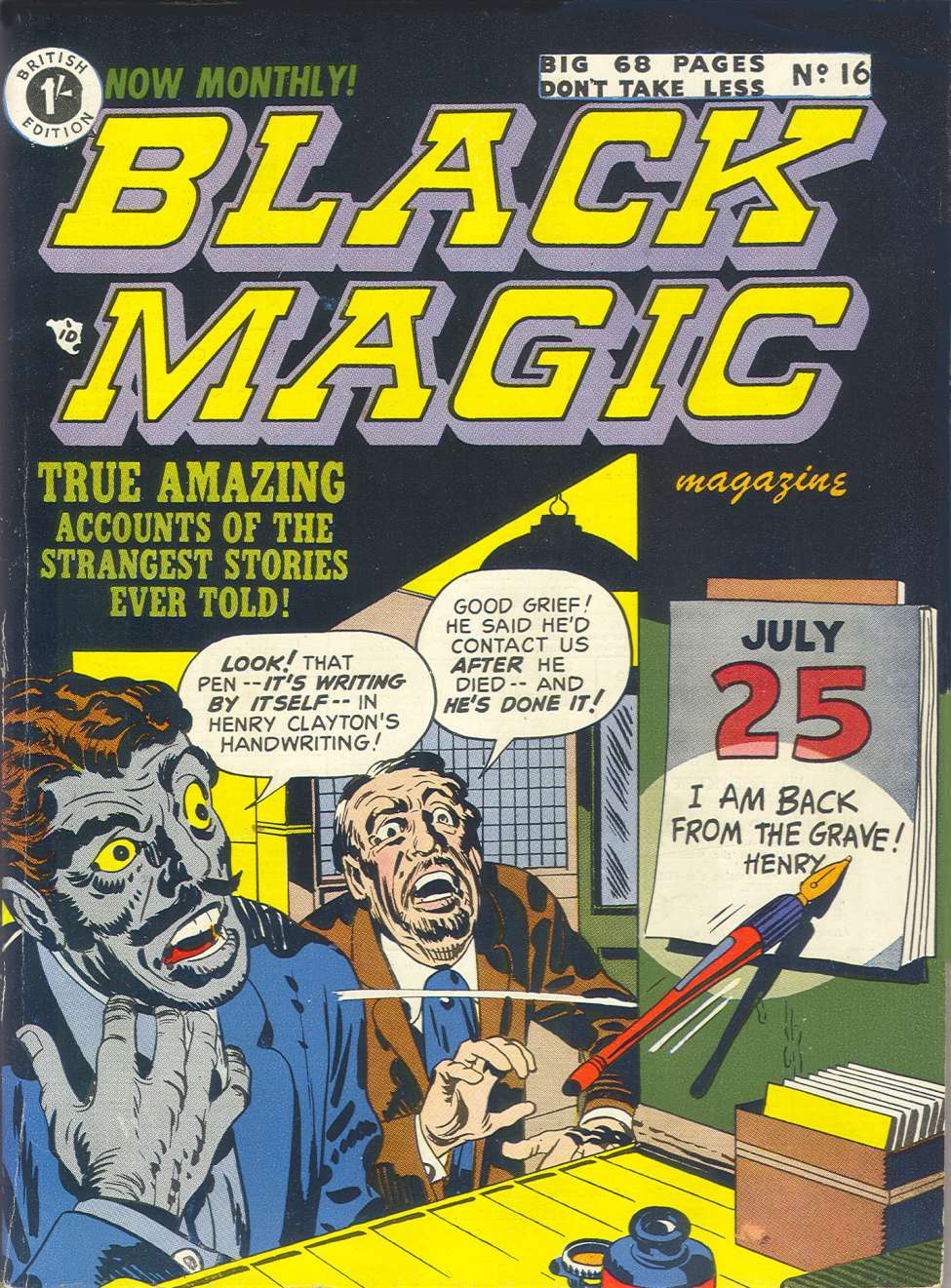 Book Cover For Black Magic 16