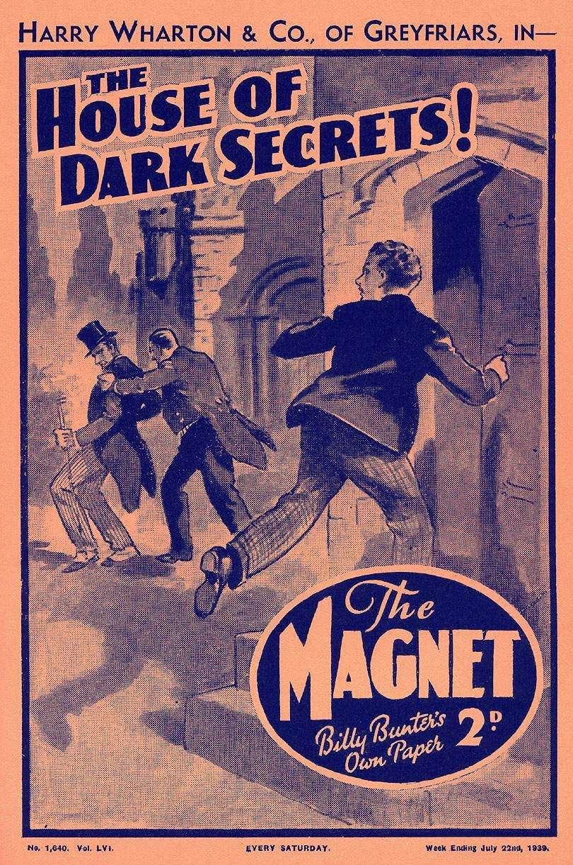 Comic Book Cover For The Magnet 1640 - The House of Dark Secrets!