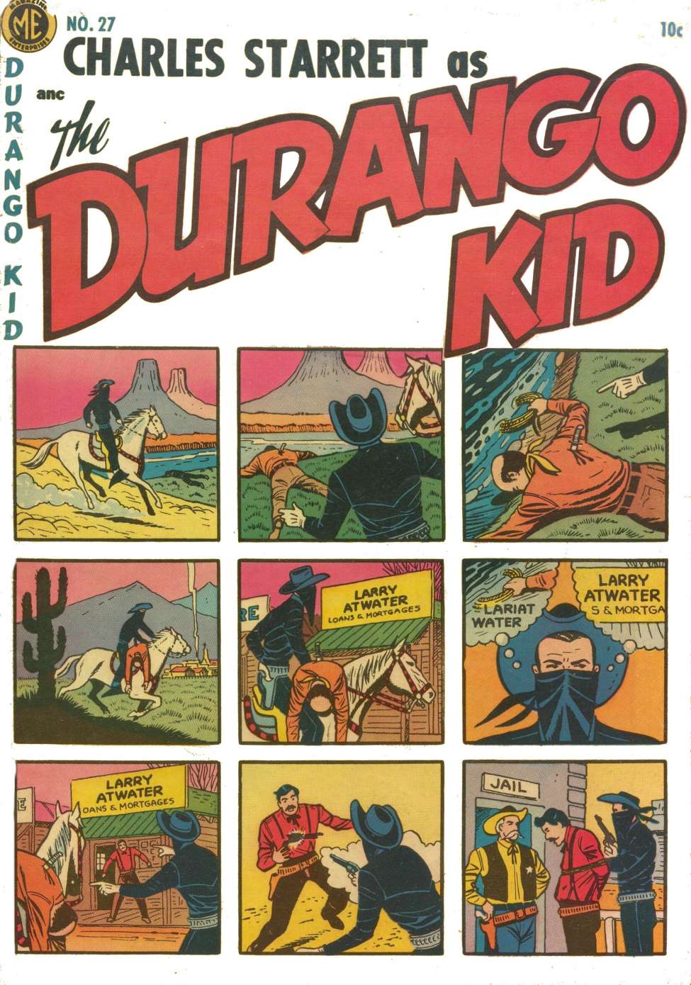Comic Book Cover For Durango Kid 27