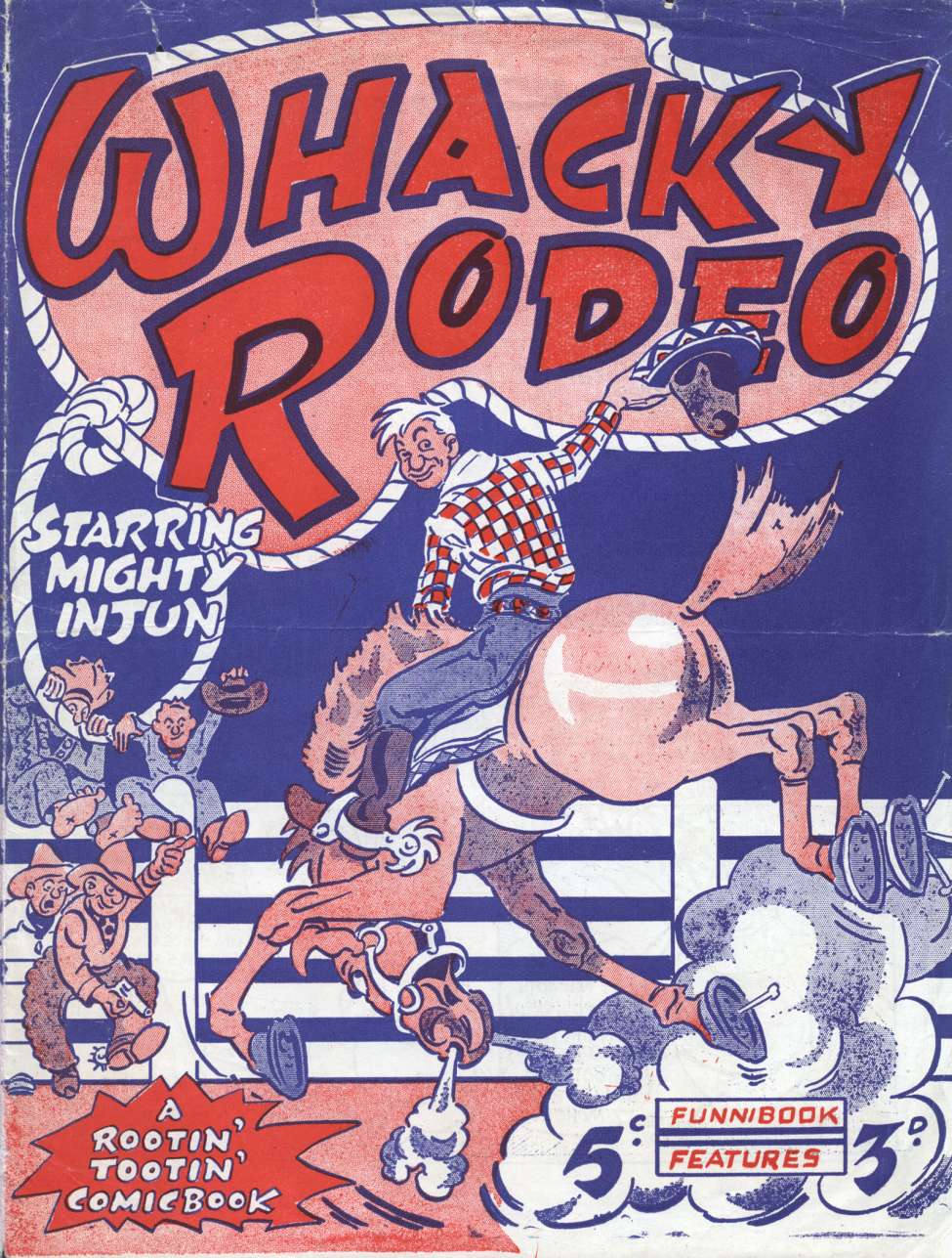 Book Cover For Whacky Rodeo 2