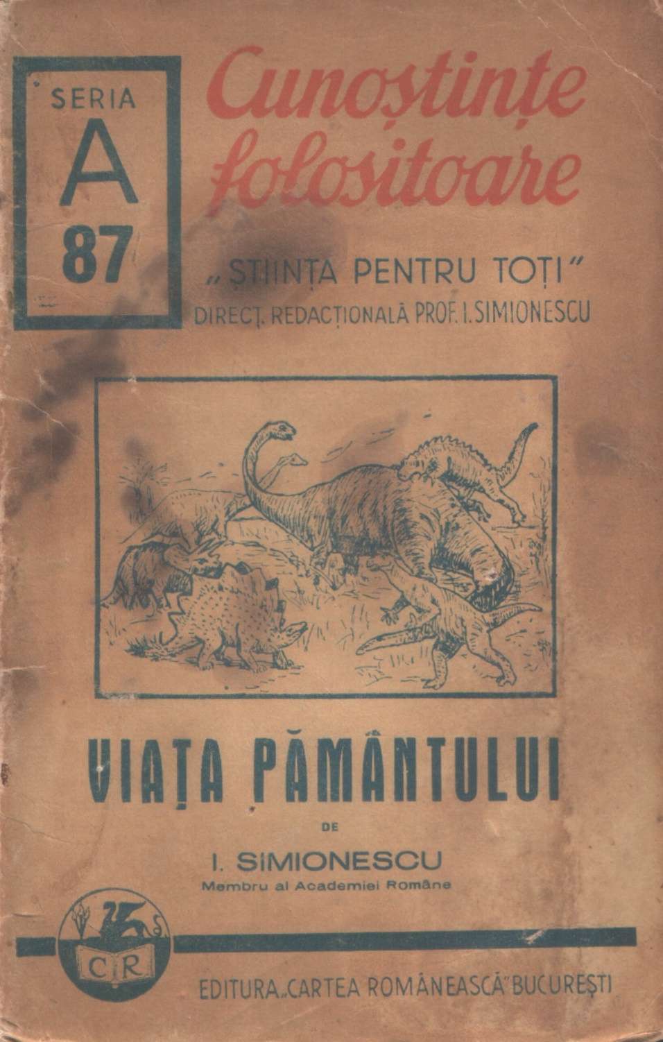 Book Cover For Viata Pamantului