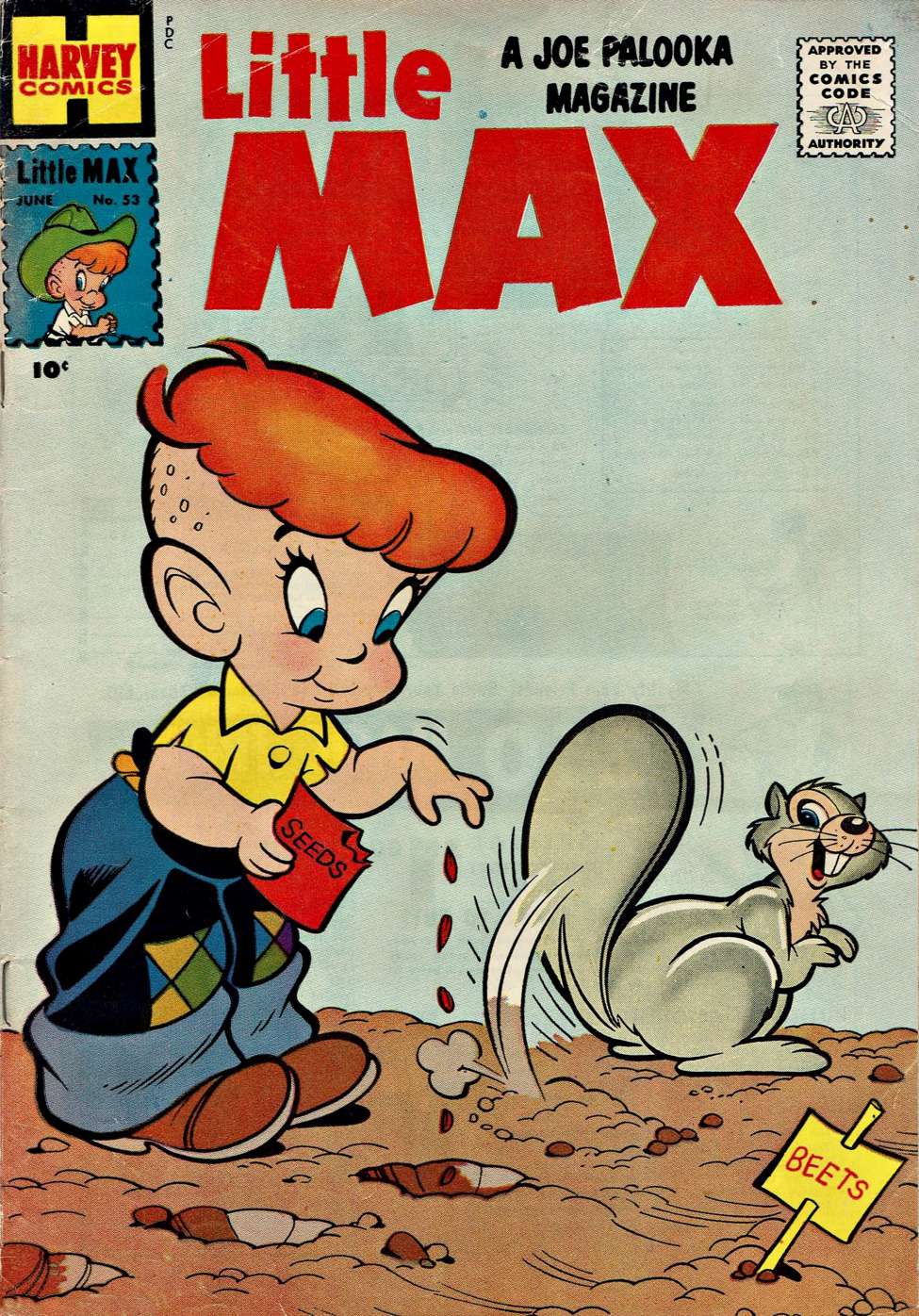 Comic Book Cover For Little Max Comics 53