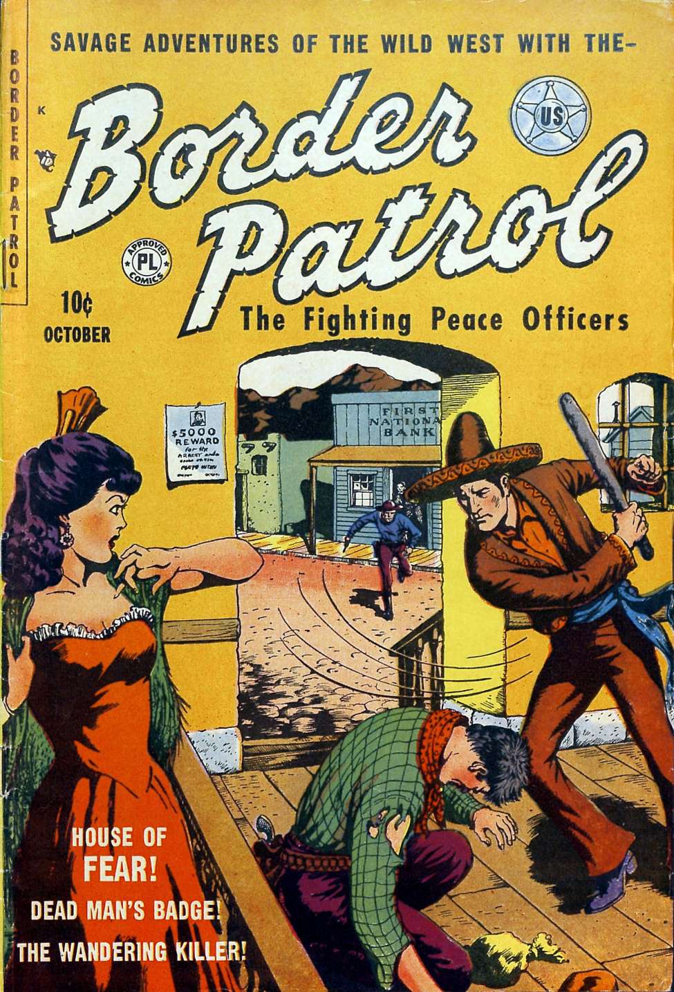 Comic Book Cover For Border Patrol #3