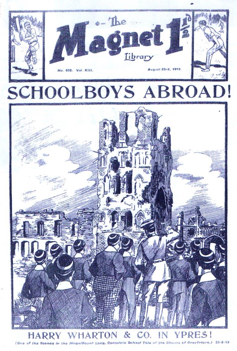 Book Cover For The Magnet 602 - Schoolboys Abroad
