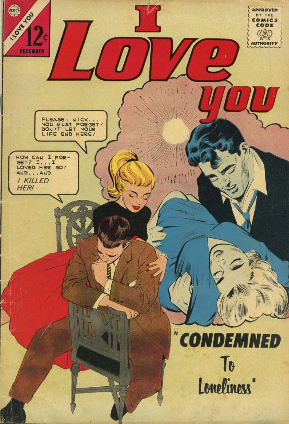 Comic Book Cover For I Love You 49