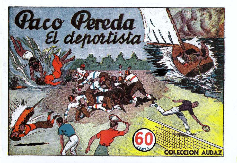 Comic Book Cover For Paco Pereda 1 - El Deportista
