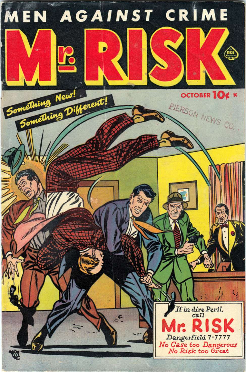 Comic Book Cover For Mr Risk 7