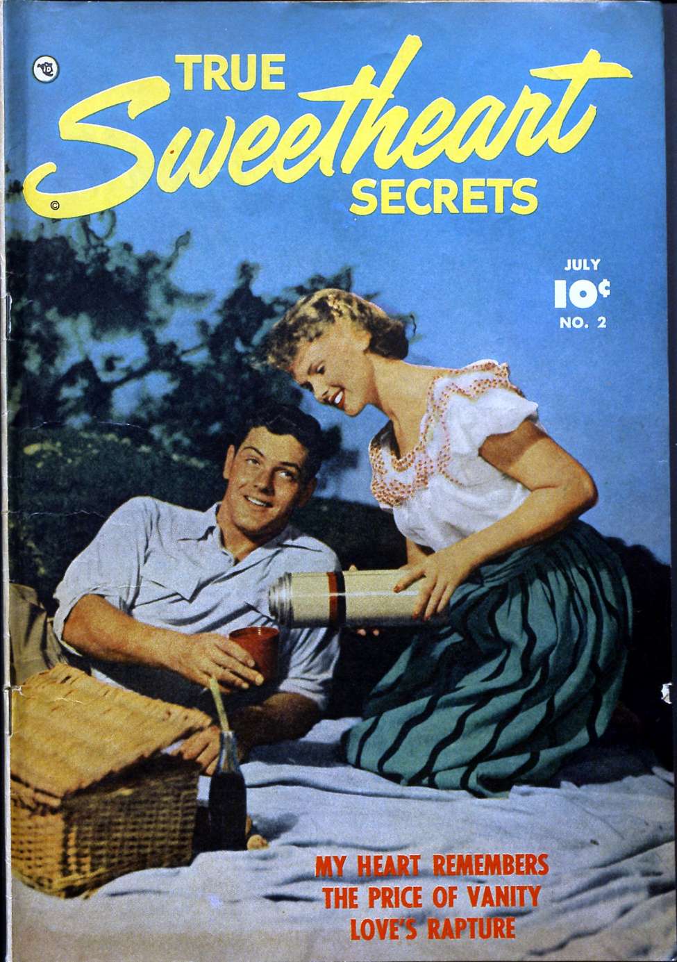 Comic Book Cover For True Sweetheart Secrets 2