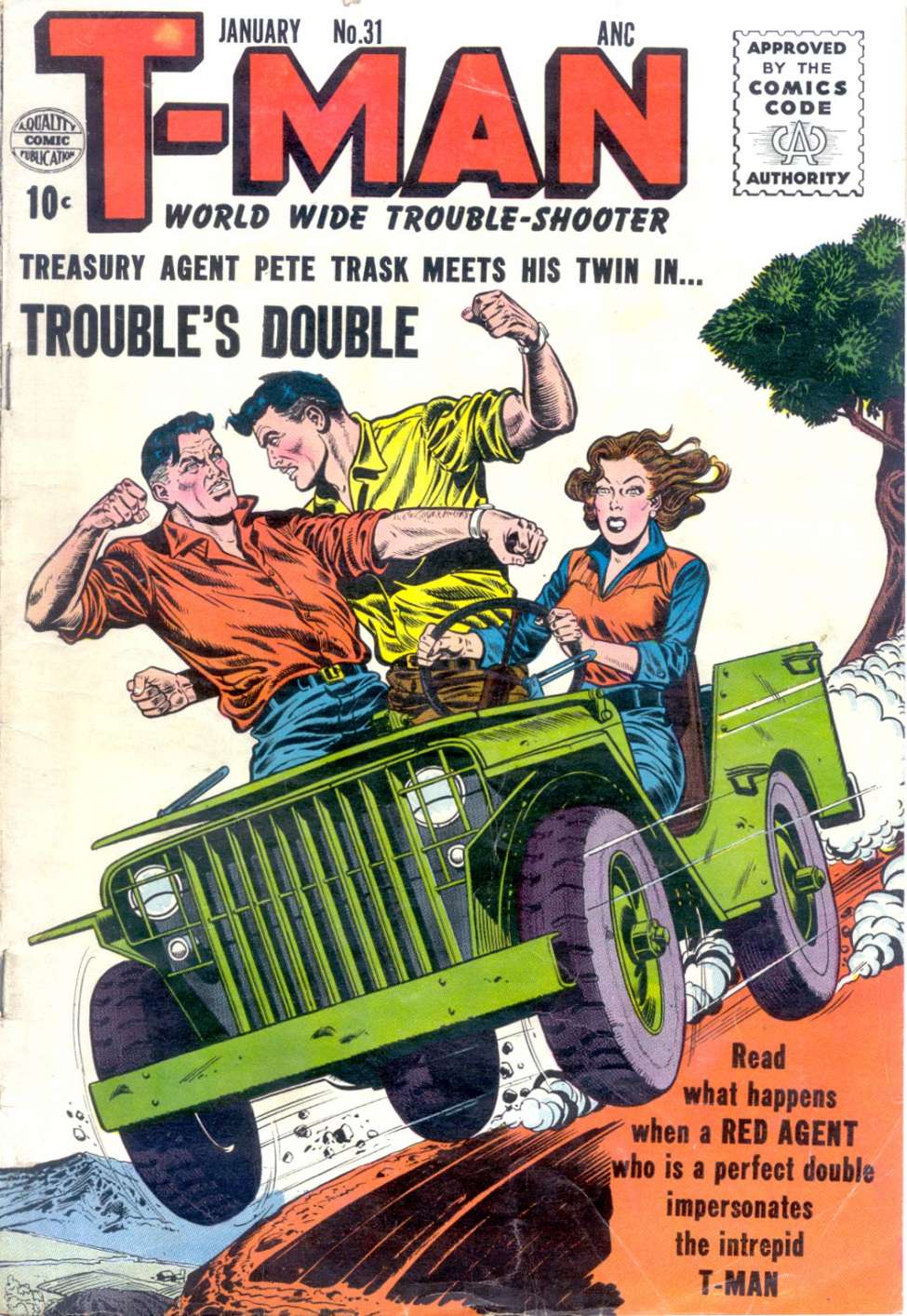 Book Cover For T-Man 31