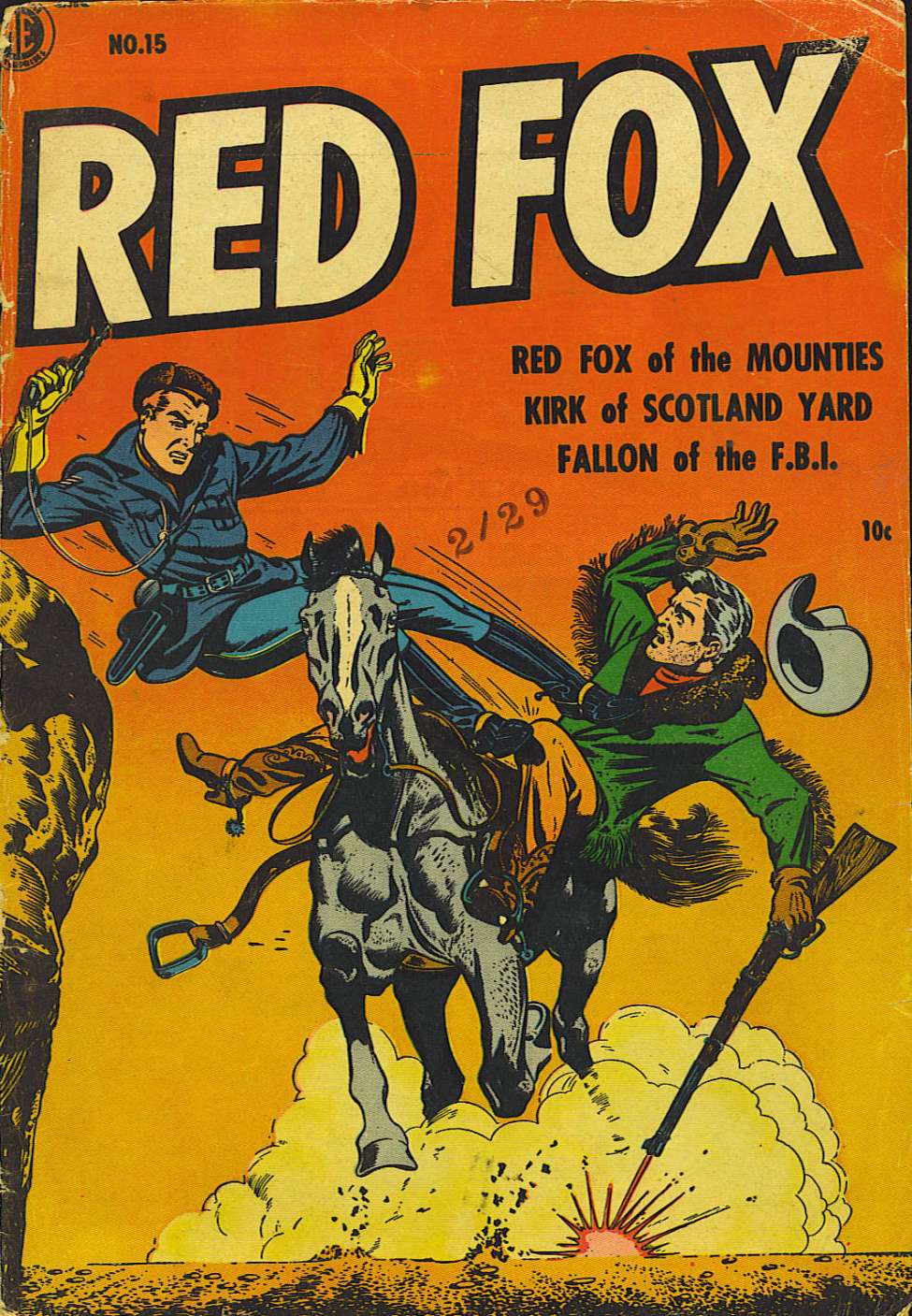 Book Cover For A-1 Comics 108 - Red Fox 15