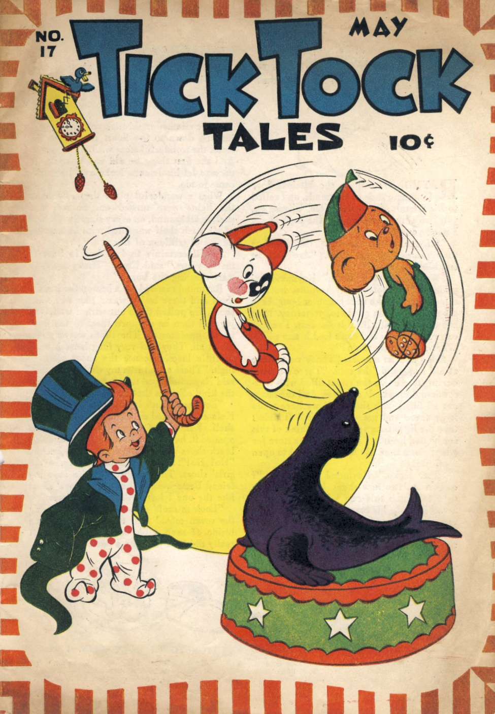 Comic Book Cover For Tick Tock Tales 17