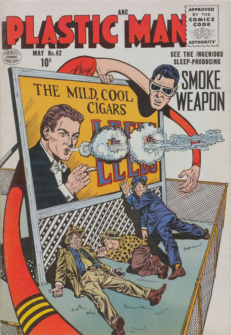 Comic Book Cover For Plastic Man 62