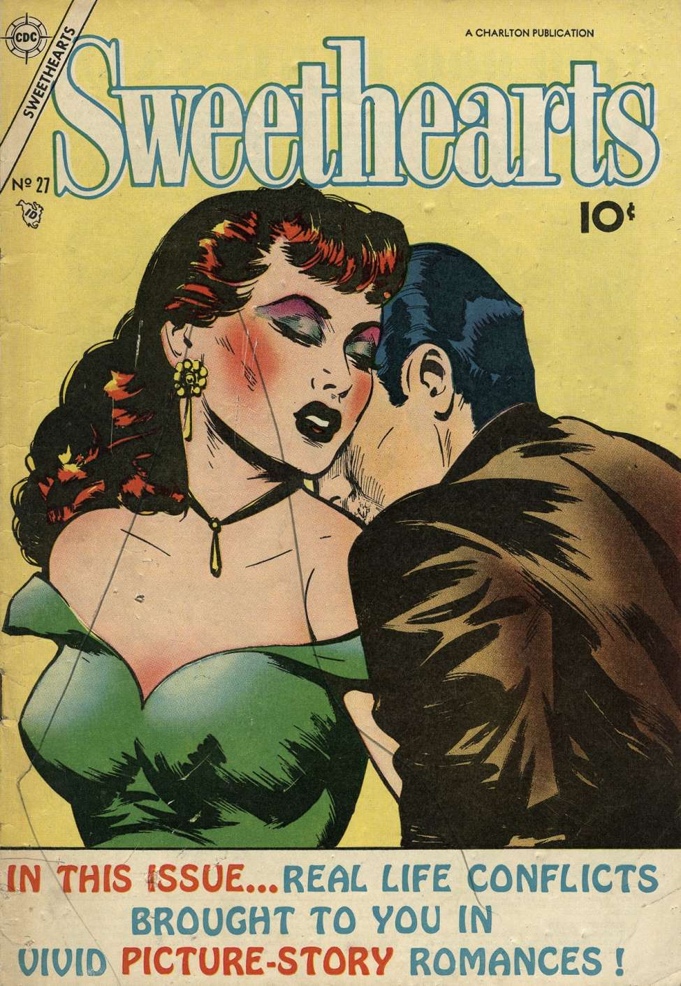 Comic Book Cover For Sweethearts 27 - Version 1
