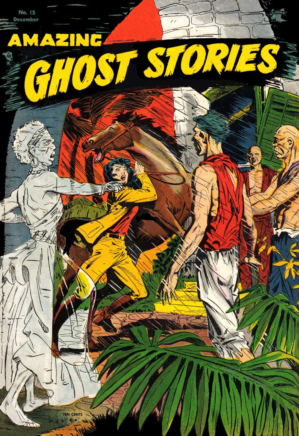 Book Cover For Amazing Ghost Stories 15