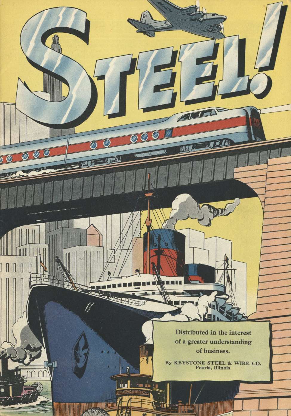 Book Cover For Steel - Keystone Steel and Wire