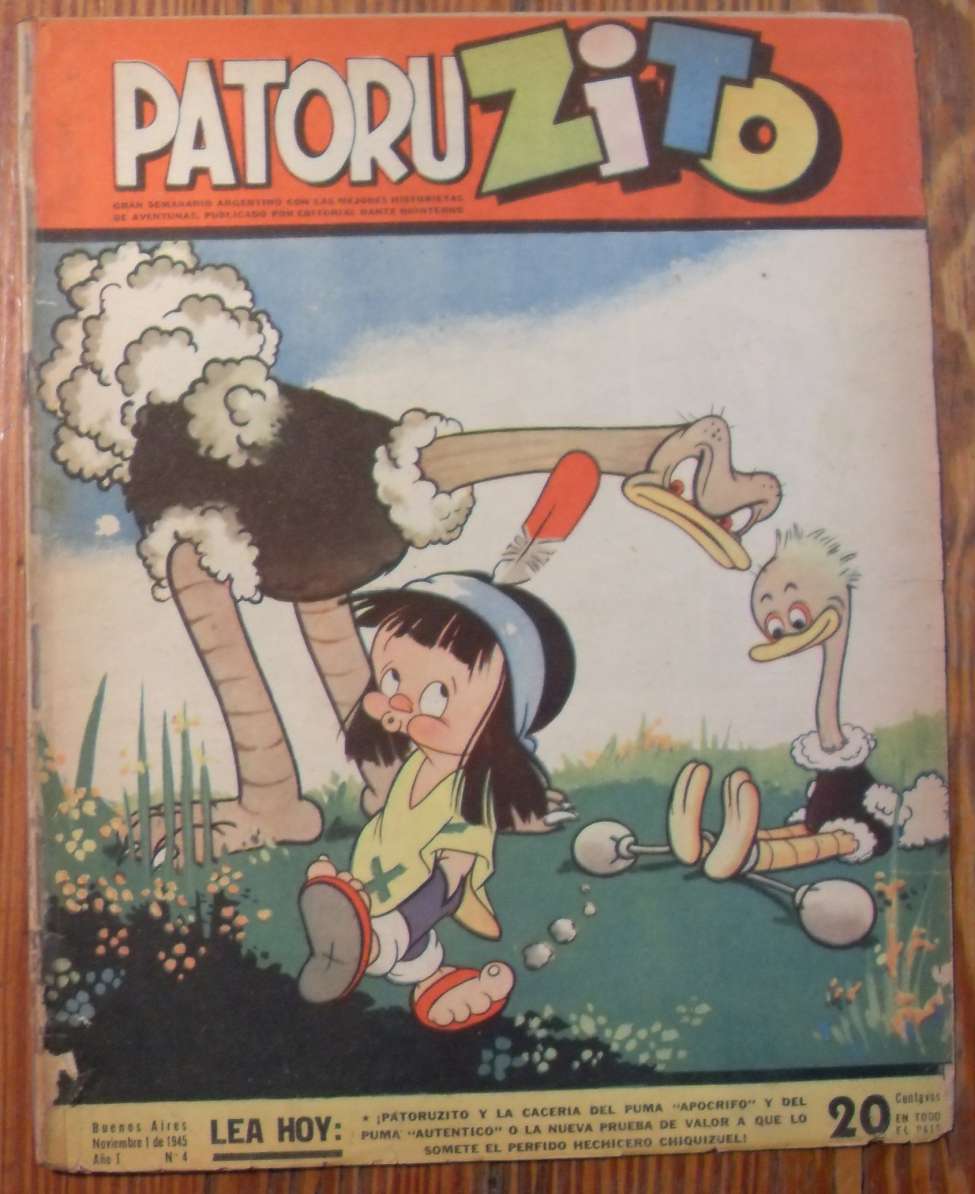 Book Cover For Patoruzito 4