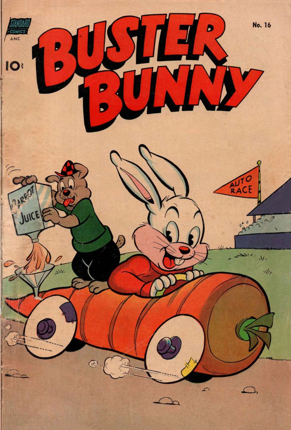 Book Cover For Buster Bunny 16