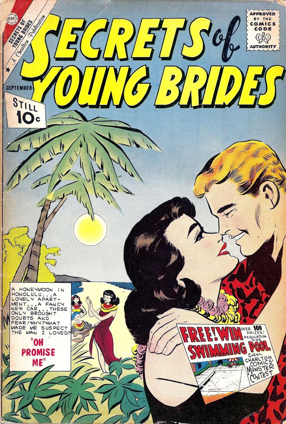 Comic Book Cover For Secrets of Young Brides 27