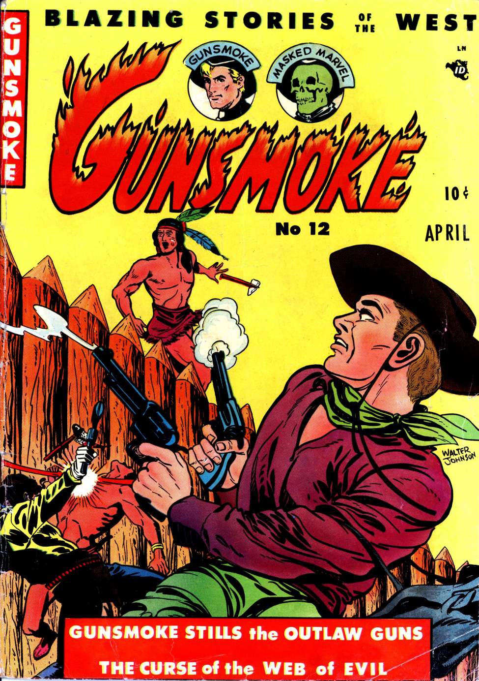 Comic Book Cover For Gunsmoke 12
