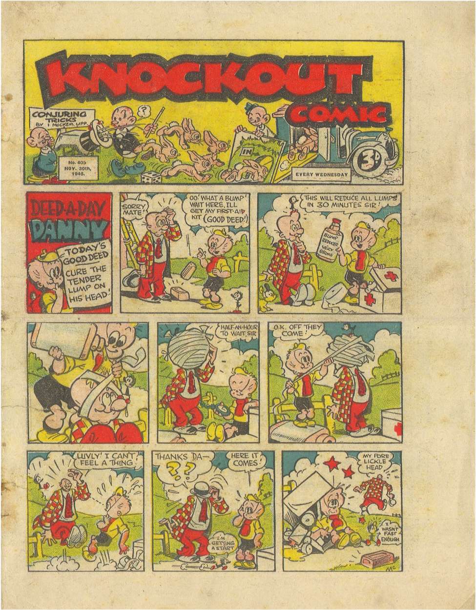 Comic Book Cover For Knockout 405