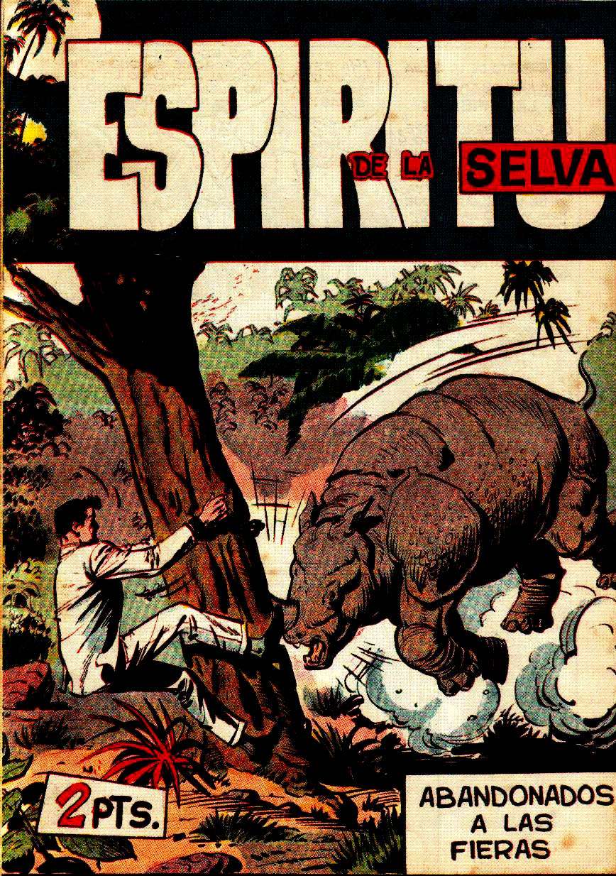 Comic Book Cover For El Espiritu De La Selva 15 - Abandonados a Las Fieras