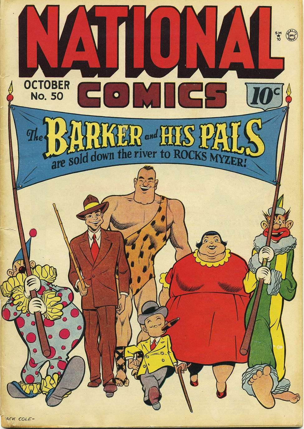 Book Cover For National Comics 50