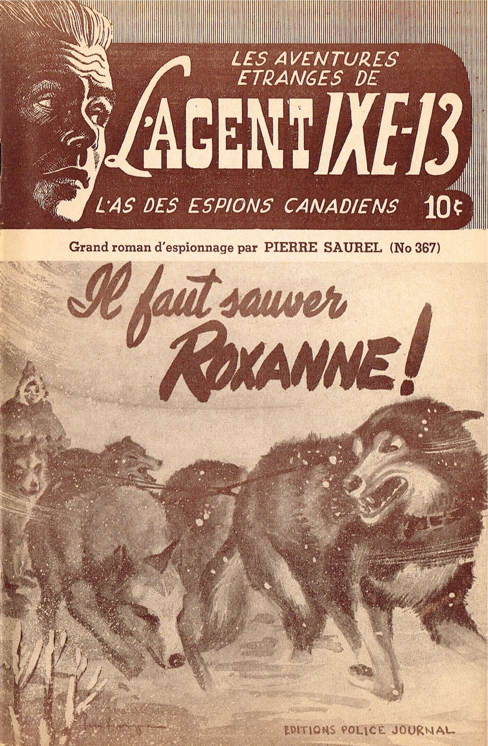 Book Cover For L'Agent IXE-13 v2 367 - Il faut sauver roxanne