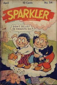 Large Thumbnail For Sparkler Comics 54