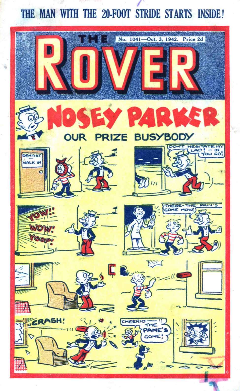 Comic Book Cover For The Rover 1041