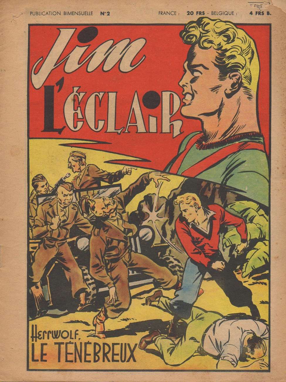 Comic Book Cover For Jim L'Eclair 2