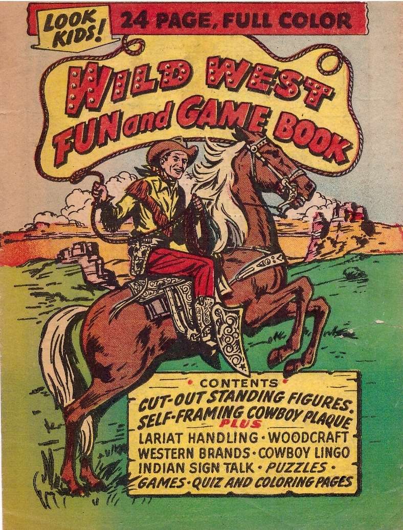 Book Cover For Wild West Fun and Game Book