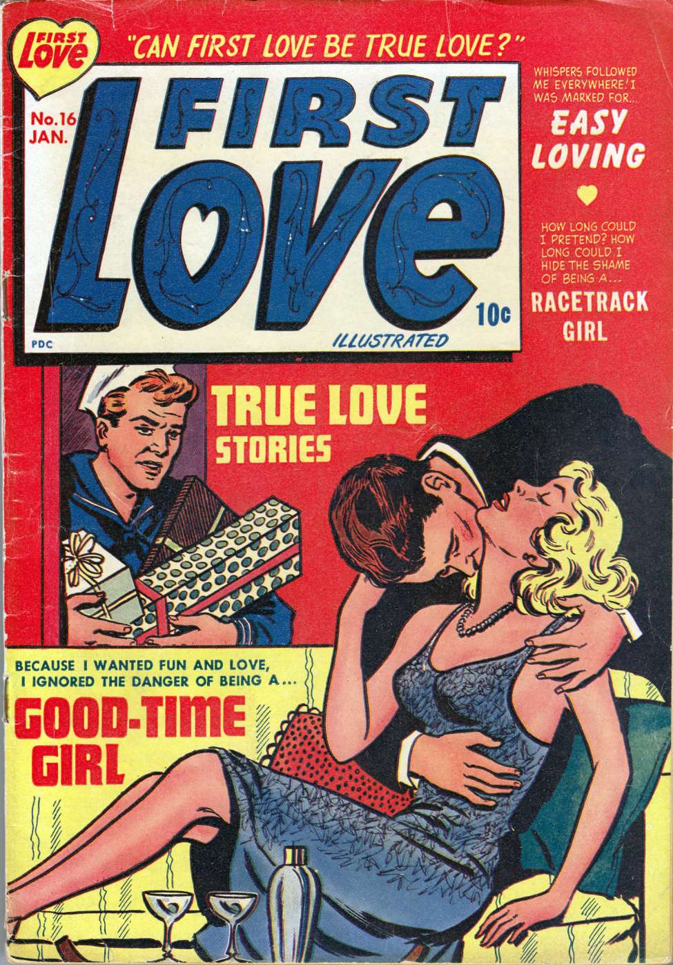 Comic Book Cover For First Love Illustrated 16