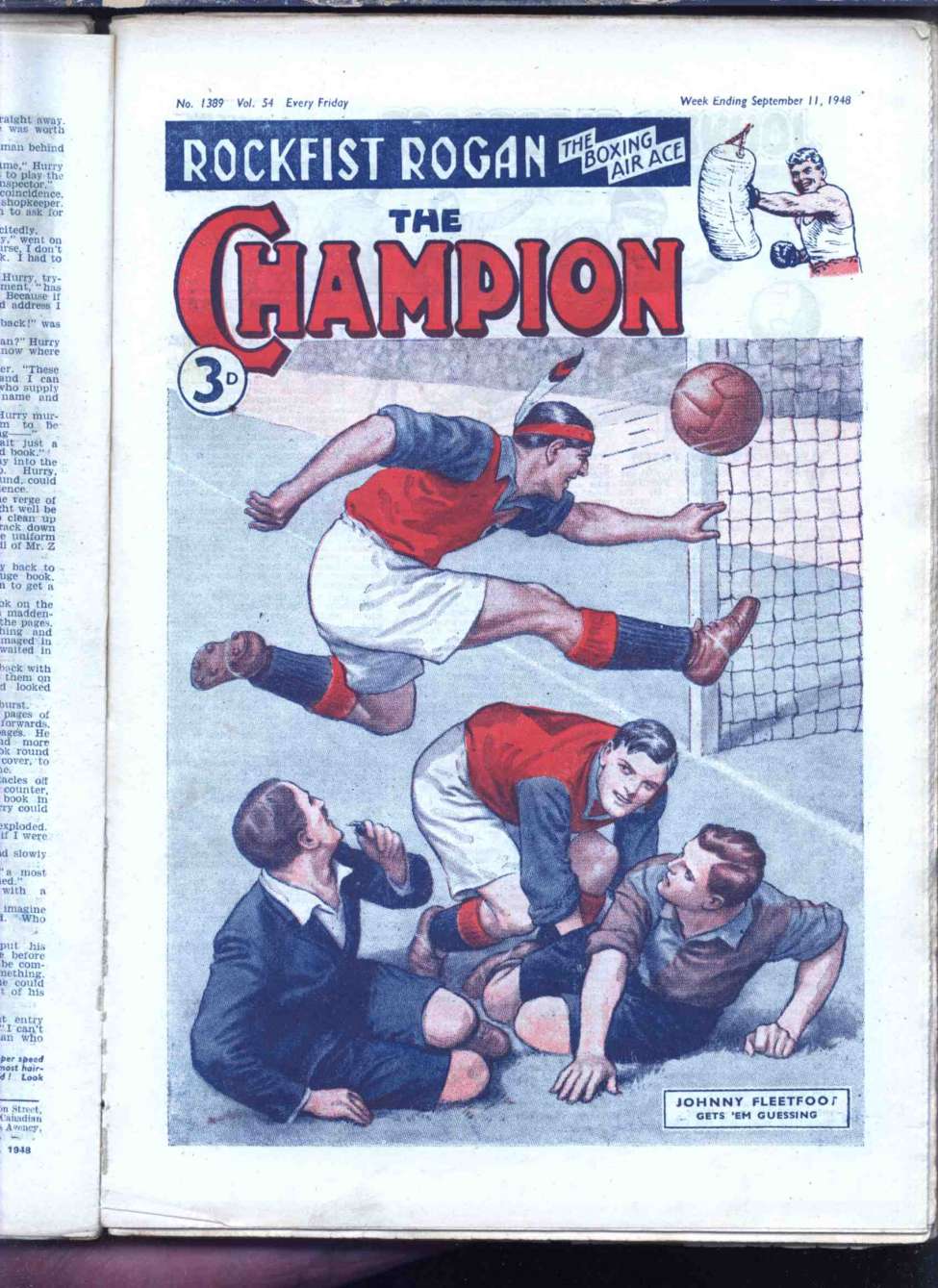 Comic Book Cover For The Champion 1389