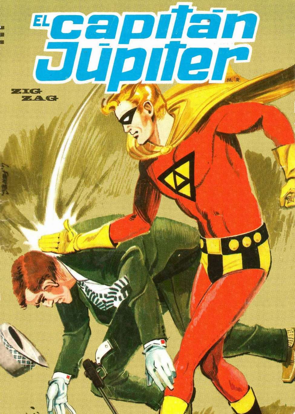 Comic Book Cover For El Capitán Júpiter 16