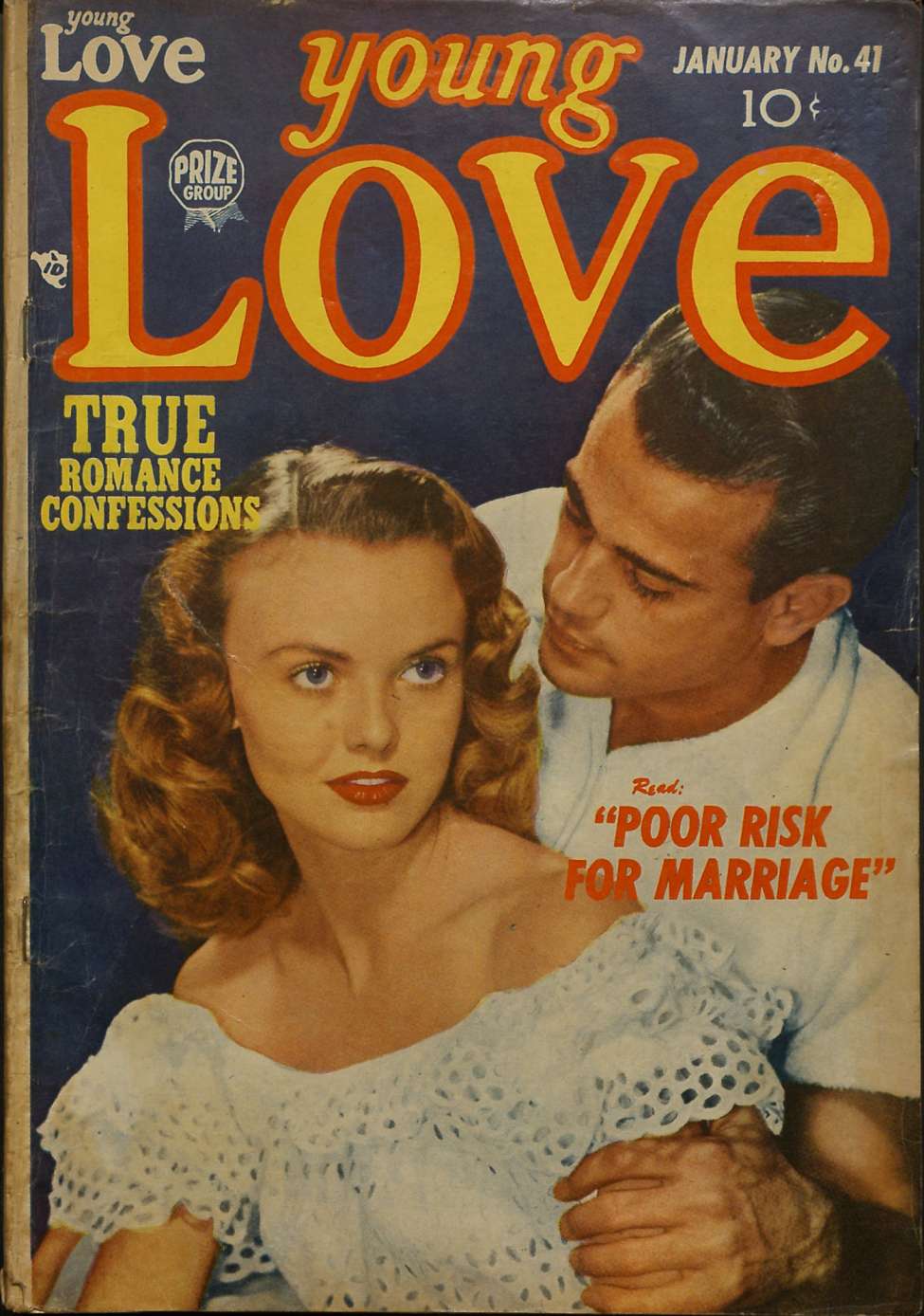 Comic Book Cover For Young Love 41