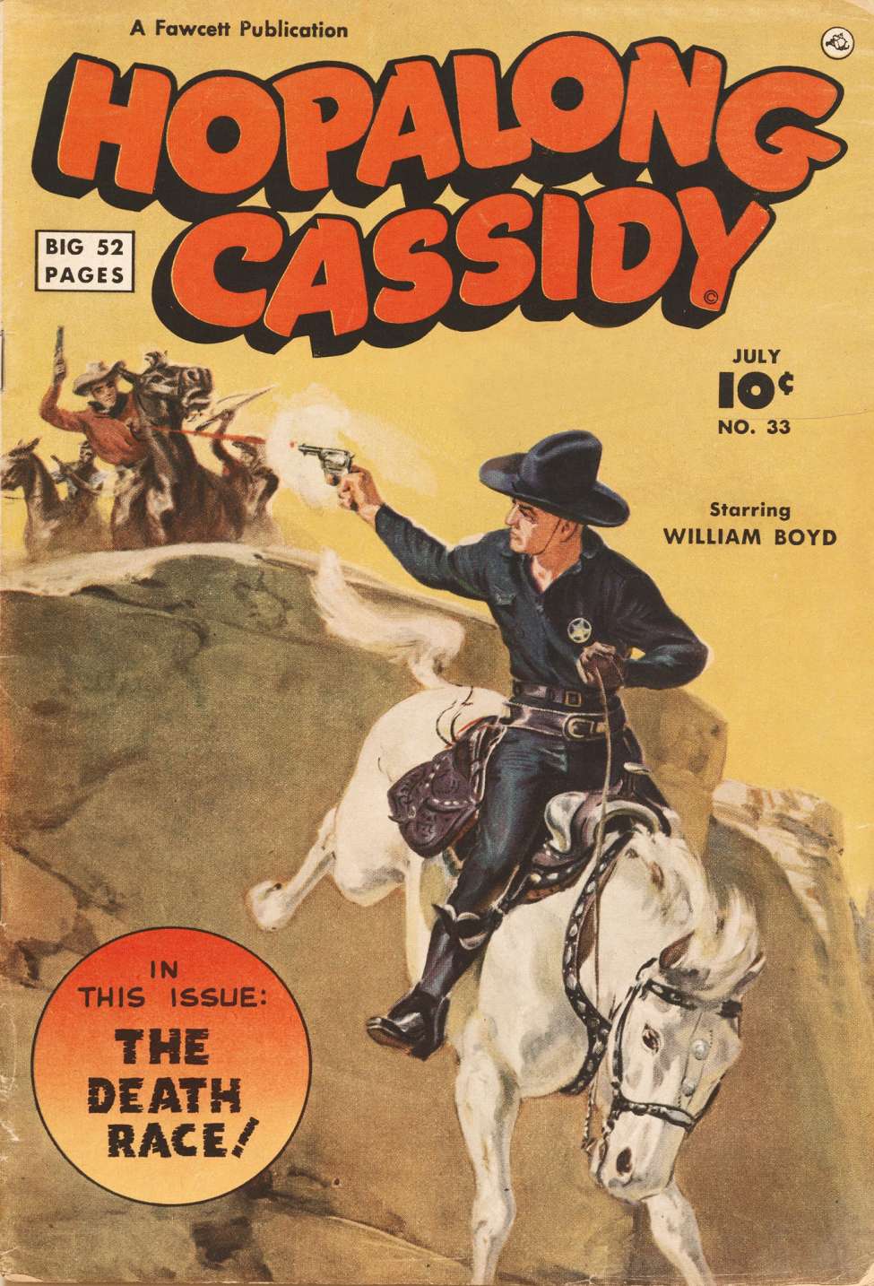 Book Cover For Hopalong Cassidy 33