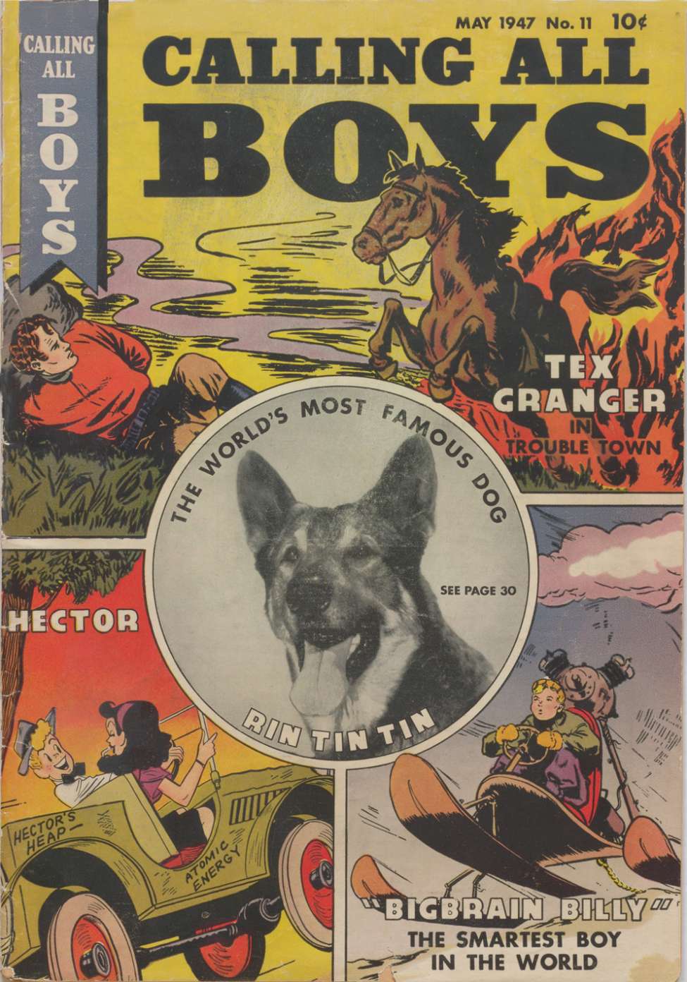 Comic Book Cover For Calling All Boys 11 (alt) - Version 1