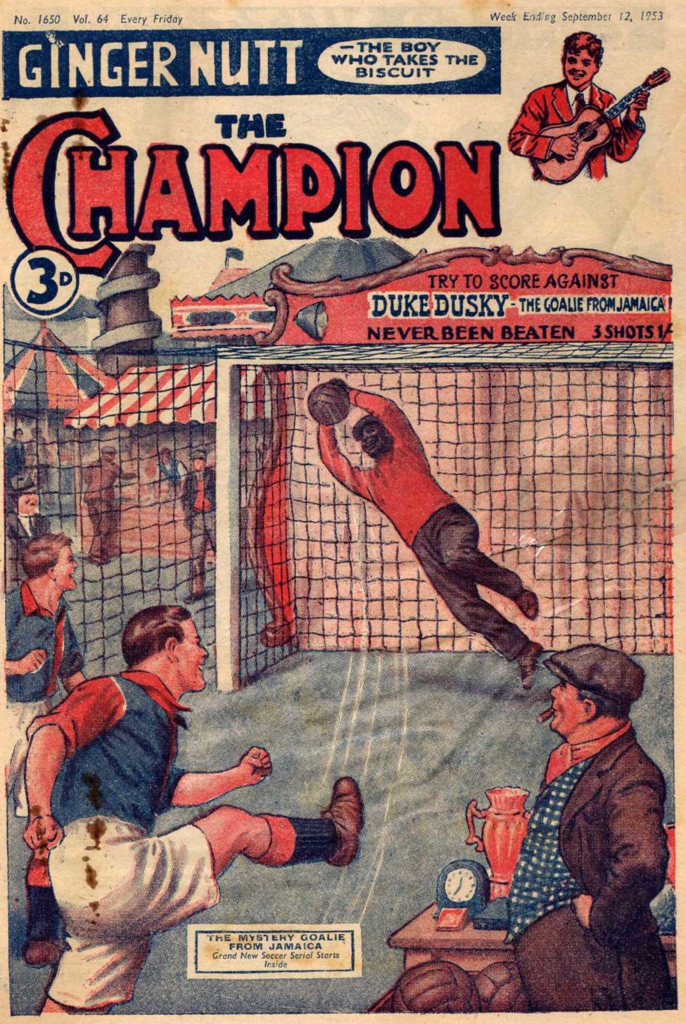 Comic Book Cover For The Champion 1650