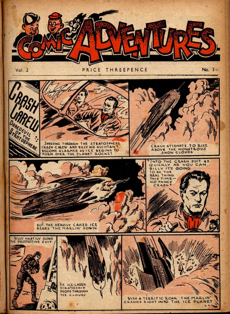 Comic Book Cover For Comic Adventures v2 3