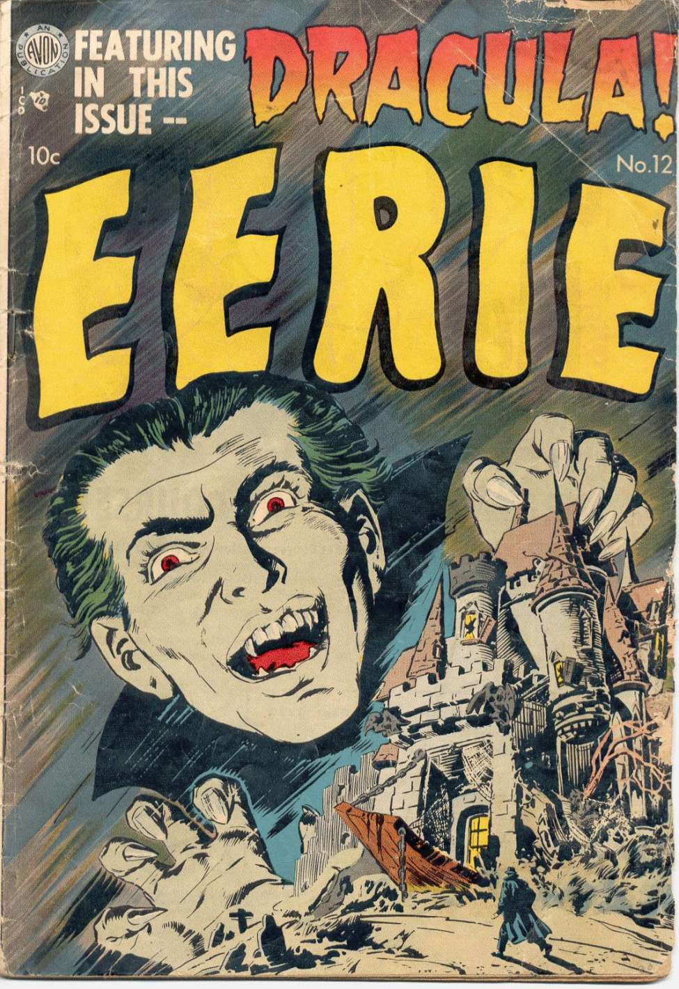 Comic Book Cover For Eerie 12 - Version 1
