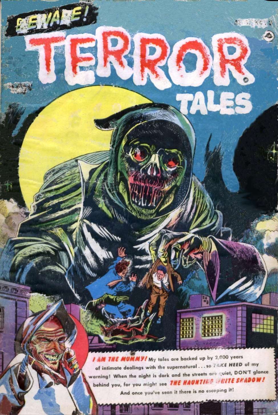 Comic Book Cover For Beware! Terror Tales 3